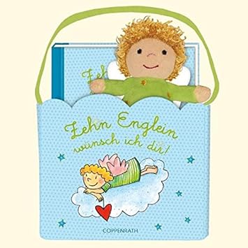 Zehn Englein wünsch ich dir!: Geschenktäschchen mit Buch und Schutzengelpuppe