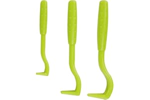 3 Piece Tick Hook Tweezer Kit for Dogs Cats Horses Cleaner for Pet Grooming Green Blue Nice
