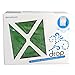 Westcott X-Drop Wrinkle-Resistant 5' x 7' (1.52 x 2.13m) Backdrop for Headshots, Photoshoots & Product Photos - Portable and Travel Friendly (Chroma Key Green)