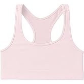 Kurve Girl’s Stretchy Crop Racerback Undershirt Training Sports Bra, UV Protective Fabric, UPF 50+, Made in USA,