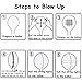 Party Chrismas Wedding Decor Balloon, Luminous Glow Led Transparent Balloon Flashing Colorful Light For Halloween Christmas Birthday New Year Party Decoration Layout-6pcs