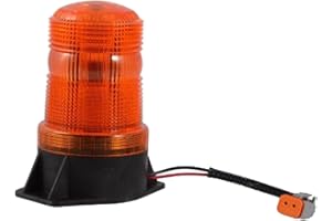 HCYCOO 12-80V Amber Strobe Light 1001191139 Compatible with JLG Lift 1532R 1932R 330LRT 430LRT 600S PVC 2001 600S PVC 2007