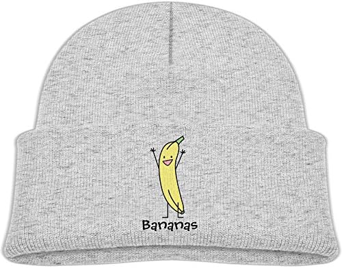 Obachi Happy Banana Kids Heather Beanie Ash