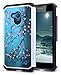 NageBee Plum Blossom Dual Layer Hybrid Defender Cover for Nokia Lumia 640