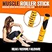 Invincible Fitness Foam Roller Set - Exercise, Yoga & Stretching, Workout Equipment - Physical Therapy Recovery, Deep Tissue Muscle Massage - Trigger Point Release, Includes 3 Resistance Loop Bands