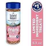 Natural Balance L.I.D. Limited Ingredient Diets Mini Rewards Soft & Chewy Salmon Formula Dog Treats, 5.3-Ounce