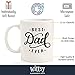 Best Dad Ever Coffee Mug - Birthday Gifts for Dad, Men, Husband - Unique Dads Gifts from Daughter, Son, Wife, Kids - Cool Bday Present Ideas for Father, Guys, Him - Novelty Dad's Mug, Fun Cup