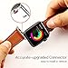Mkeke Compatible Apple Watch Band 42mm Genuine Leather iWatch Bands Brown