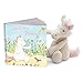 Jellycat Magical Unicorn Dreams Board Book and Bashful Unicorn, Medium - 12 inches