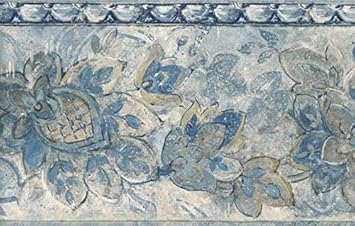 6 875 In X 15 Ft Prepasted Wallpaper Borders Leaves Wall Paper Border Il419b Amazon Com