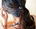 BONAMART 1 Stylish Faux Hair Ponytail Headband Stretch Elastic Rope Band Braid Hair Accessories Hair Wigs Black