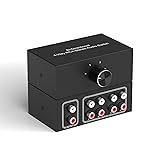 4-Way Stereo Audio Switcher, Bi-Directional Right