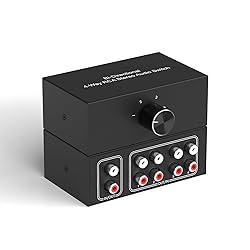 4-Way Stereo Audio Switcher, Bi-Directional Right