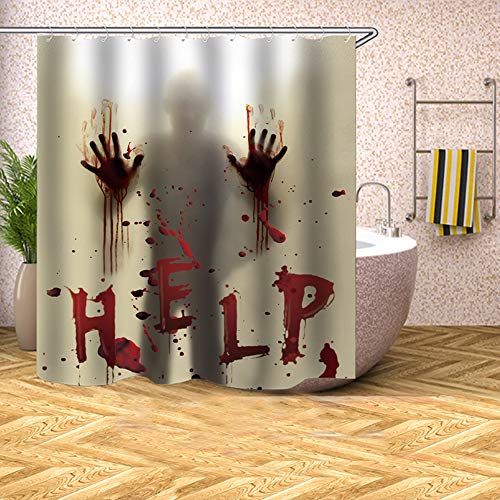 Bloody Hands Shower Curtain - Image 6