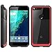 Google Pixel XL Case, SUPCASE Unicorn Beetle Series Premium Hybrid Protective Clear Case for Google Pixel XL 5.5 inch 2016 Release (Red)