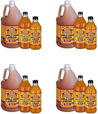 (4 PACK) - Braggs Apple Cider Vinegar With The Mother| 946 ml |4 PACK - SUPER SAVER - SAVE MONEY