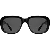 SOJOS Classic Thick Rectangle Polarized Sunglasses for Women Men Trendy 90s Square Frame Shades SJ2635