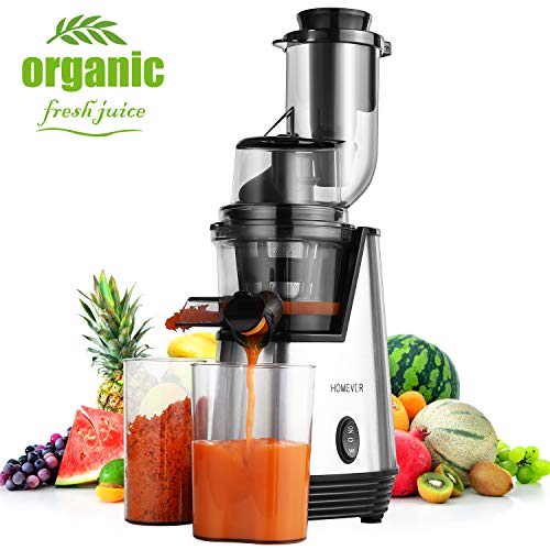 Juicer Machines, Homever Slow Masticating Juicer for Fruits and