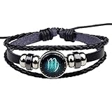 Sinwo Women Men Unisex Twelve Constellations Hand
