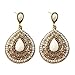 Boho Earrings Drop Vintage Crystal Earring Beaded Bohemian for Women
