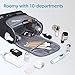 VAGREEZ Toiletry Bag, Upgraded Hanging Travel Toiletry Organizer Kit with Heavy-duty Zippers Waterproof Comestic Bag Dop Kit for Men or Women (Dark-Black)