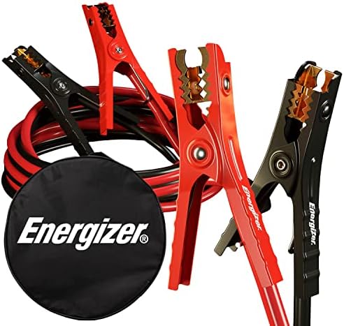 Energizer Jumper Cables for Car Battery, Heavy Duty Automotive