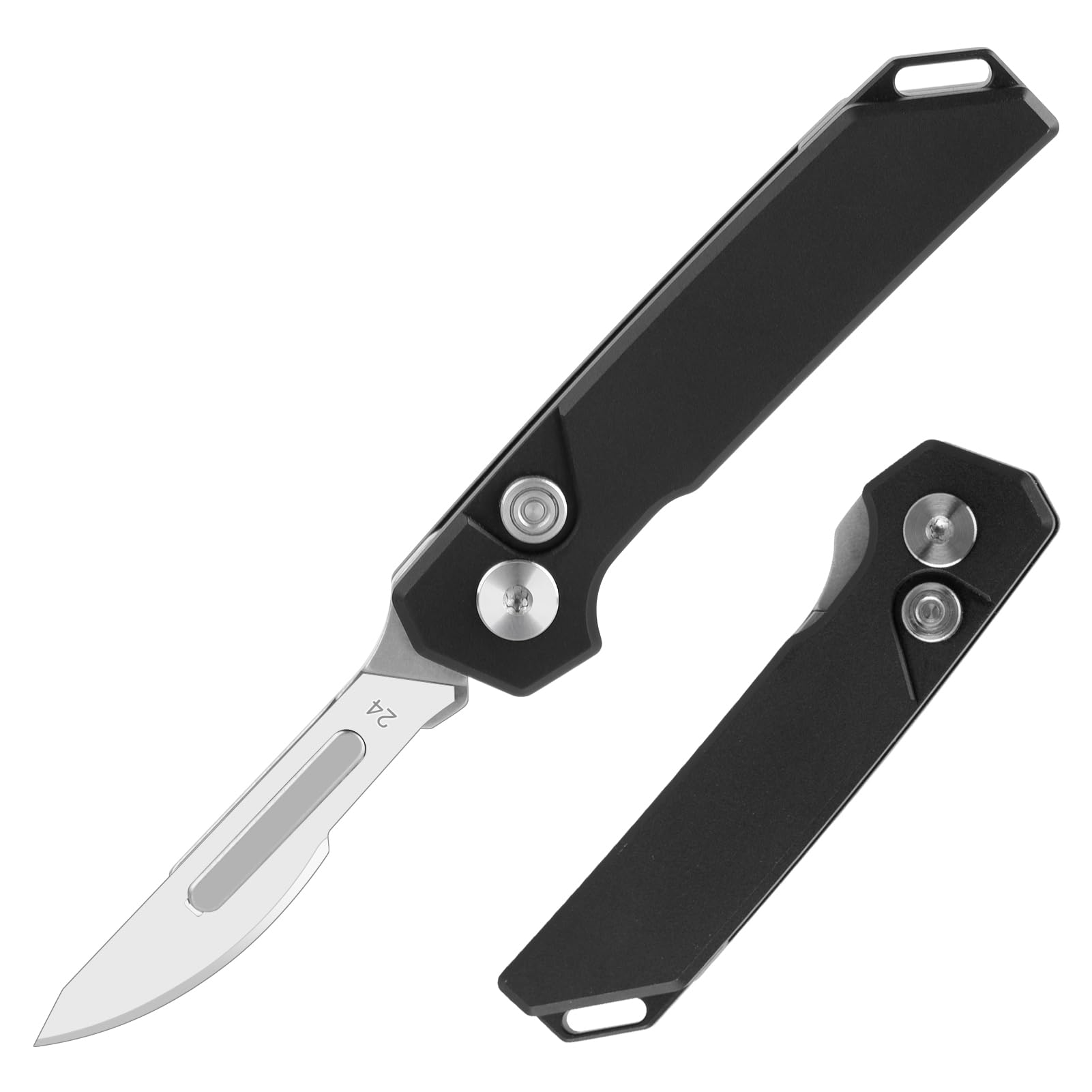 Tops Home Folding Scalpel, Razor Sharp Surgical Knife, EDC Pocket Box ...