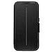 OTTERBOX Strada Series Leather Wallet Case for Samsung Galaxy S7 - Frustration FRĒe Packaging - Phantom (Black/Black Leather)