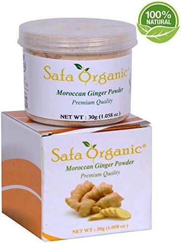 Safa Organic, Moroccan Ginger Powder Premium Quality (30 grams/1.058 oz)