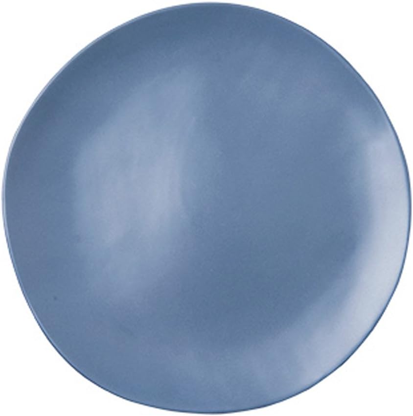 SOCOSY Creative Irregular Matte Ceramic Dessert Plate/Appetizer Plate/Salad Dish/Service Plate for Party Kitchen - 6.7 Inches