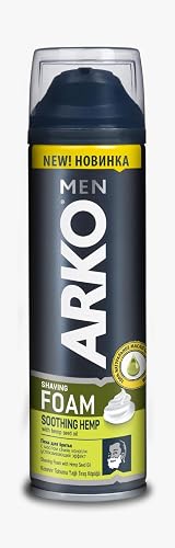Arko Soothing Hemp Shaving Foam 200ml by The Shave Factory view 4
