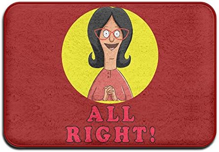 Bob Burgers Linda All Right! Indoor Outdoor Floor Mat Door Mats