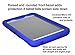 Bobj Rugged Case for Samsung Galaxy Tab 4 8-inch Tablet SM-T330, SM-T331, SM-T335, SM-T337, SM-T337A Other SM-T33 (Not for Tab A 8) - BobjGear Sound Amplification - Kid Friendly (Batfish Blue)