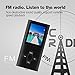 RHDTShop MP3 MP4 Player with a 16 GB Micro SD Card, Support UP to 64GB TF Card, Rechargeable Battery, Portable Digital Music Player/Video/E-Book Reader, Ultra Slim 1.7
