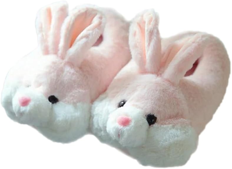 Women Plush Indoor Rabbit Slipper Super Soft Warm Winter