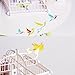 MEXUD-3D Pop Up Birdcage Greeting Card Table Birthday Wedding Postcard Gift Craft