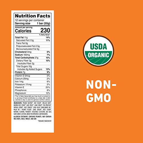 image for Clif Bar 168003 Clif Nut Butter Filled - Organic Snack Bars - Peanut B