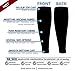 SB SOX Compression Calf Sleeves (20-30mmHg) for Men & Women - Perfect Option to Our Compression Socks - For Running, Shin Splint, Medical, Travel, Nursing, Cycling, Leg Pain (Solid - Black, Medium)