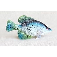 Collectible Wildlife Gifts Crappie Plastic Fish Realistic 2 3/4 inches Long - F3435 B89