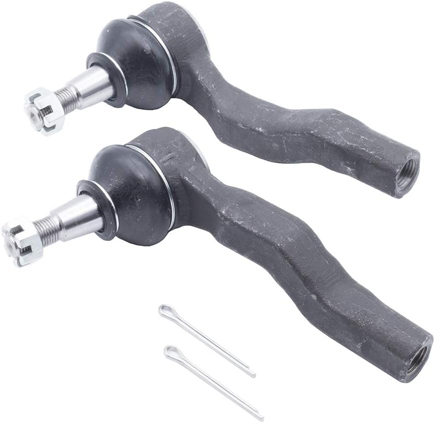 Front Outer Tie Rod End Link Pair Compatible with Infiniti