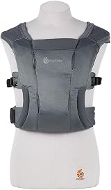 Ergobaby Embrace Soft Air Mesh Baby Carrier Newborn Front Belly 2-Position view 4