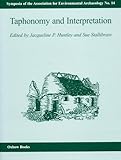 Taphonomy and Interpretation, , 184217004X