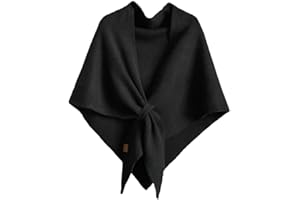 UPBULL Winter Shawl Wraps Women Knitted Shawls and Wraps Cardigan Cape Wool Cashmere Shoulder Top Sweater Shawl Scarf 2025