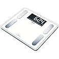 Beurer BF410 Signature Line Body Analysis Scale Bathroom Scale - Black | Precise Full-Body Analysis | BMI Calculation | XXL Standing Area | XXL Digital Display | 200kg Weight Capacity