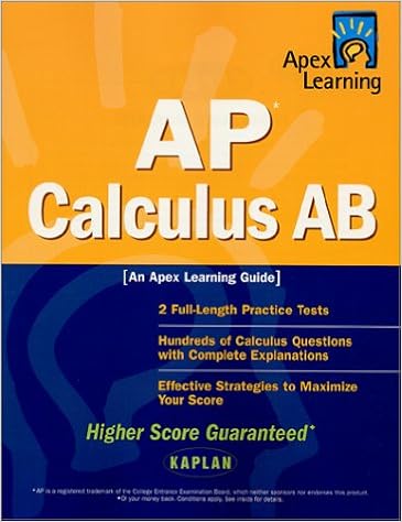Apex Ap Calculus Ab Apex Learning Apex Learning 9780743201896 Amazon Com Books
