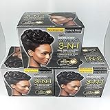 Luster's Shortlooks Color Relaxer 3-n-1 Diamond Black (PACK OF 3)