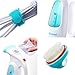 Steamer for Clothes Mini - Portable, Handheld Garment Steamer for Travel and Home - No Spitting, Works at All Angles - Best Ironing Steamer for Clothing (Black)