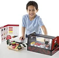 melissa & doug roll wrap & slice sushi counter