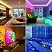LED Strip Lights, 32.8 ft RGB Flexible Led Light Strip 600 LEDs, SMD 5050 Mood Lights, 44 Key IR Remote RGB Control for Indoor and Outdoor DIY Decoration,12V 5APower, IP65 Waterproof Dustproof