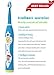 Haigerx Rechargeable Electric Toothbrush for Kids (Blue)